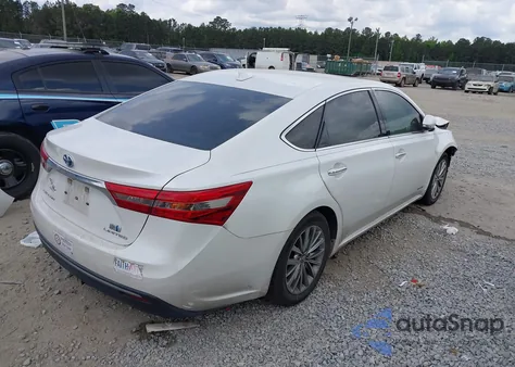 2016 Toyota Avalon Hybrid Limited из США, поврежденный, VIN 4T1BD1EB0GU056337